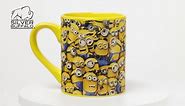 Silver Buffalo Universal's Despicable Me Cluttered Minions Ceramic Coffee Mug, 14 Ounces