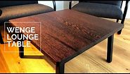 Rectangular lounge table - Wenge