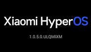 Xiaomi 12T | How to install the HyperOS 1.0.5.0 (GLOBAL VERSION) MANUALLY