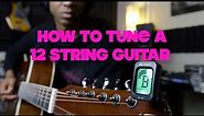 How To Tune A 12 String Guitar - URBAN GUITAR LEGEND