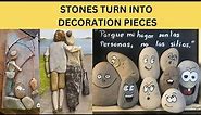 Beautiful Pebble Art Stylish Stone Craft Ideas - Stone Art - Rock Art - Home Decoration ideas 2023