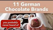 11 German Chocolate Brands - German Chocolate Candy