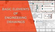 Overview of Basic Elements of Engineering Drawing (ISO)