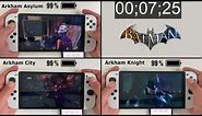 Battery Life of Batman Arkham Trilogy on Nintendo Switch OLED