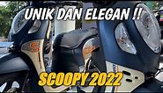 SCOOPY BIRU ELEGAN !! NEW HONDA SCOOPY FASHION BLUE 2022 - Review Spesifikasi & Fitur
