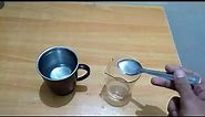 How many ml of water in one tablespoon