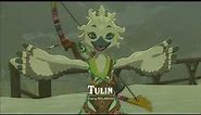 Tulin Cute Reunion with Link - Legend of Zelda: Tears of the Kigdom - Rito Village