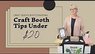 7 SIMPLE $$ Budget-Friendly Display Ideas for Your Next Craft Booth