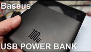 Baseus 100W USB Power Bank Review and Test