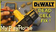 Repairing a dead 18 volt NI-MH DeWalt Battery Pack - 763