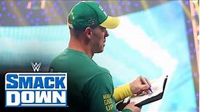 John Cena signs contract to challenge Roman Reigns at SummerSlam: SmackDown, July 30, 2021