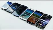 Samsung Galaxy S6 vs S5 vs S4 vs S3 vs S2 vs S1 Drop Test!