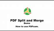 How to Use PDFsam