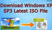 Download Windows XP SP3 Pro x32 bit ISO File Latest