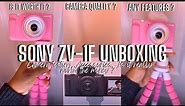 SONY ZV-1F Camera Unboxing + Review + Accessories | is it actually worth buying ?
