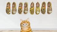 Fat Cat Art on Instagram: "Fat Cat Art Shoes! Admire the Meowsterpiece with the Great Artists' Mews! 😽⁠ 🖼 Vincent Van Gogh, Irises & Sunflowers, And The Cat 🌷🌻😻⁠ Now you can wear famous paintings improved by Zarathustra the Cat! 👟 Official limited edition shoes of different styles are available!⁠ ⚡️ Check out a special discount for Fat Cat Art fans by the link in the story and in the highlight! ☝️⁠ 🤔"Meow, which shoes should I choose?"😹⁠ 📷: @fatcatart x @uinfootwear ⁠ 😻 Starring: Zarat
