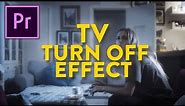 Easy TV Turn Off & On Effect in Premiere Pro 2023 Tutorial