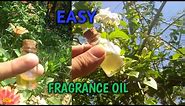 How to make your own perfume oil ; How to make fragrance oil || Jasmine oil.