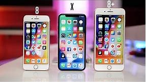 Apple iPhone X vs. iPhone 8 & 8 Plus - Die wichtigsten Unterschiede (Deutsch) | SwagTab