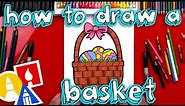 How To Draw An Easter Basket