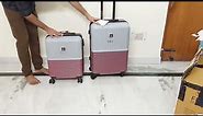 Nasher miles Istanbul series hardsided abs luggage | 55 cm cabin luggage and 65cm medium luggage |