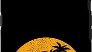 Amazon.com: Funda para iPhone 7 Plus/8 Plus Lazio Retro Style 70s 80s Vintage Palm Tree Sunset Case