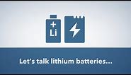Travelling with Lithium Batteries by Air