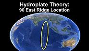Hydroplate Theory: The 90 East Ridge Location (now w/ CC)