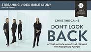 Chris Caine's New Video Bible Study Don't Look Back - PROMO