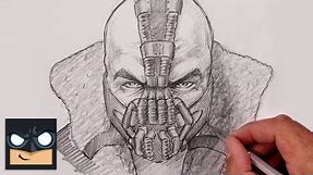 How To Draw Bane | Dark Knight Sketch Tutorial