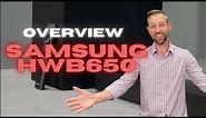 Samsung HW-B650 Soundbar Overview
