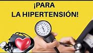 LA MEJOR DIETA PARA HIPERTENSIÓN: dile alto a la hipertensión (dieta DASH) (tratamiento natural)