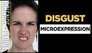 Disgust Microexpression - How To Read Facial Expressions