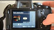 How to set Flash and its modes on a Nikon D5100 , D5200, D5300