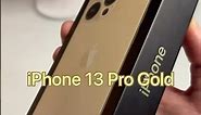 ايفون 13 برو ذهبي ⭐️ iPhone 13 Pro Gold