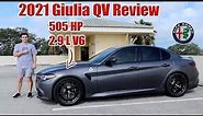 2021 Alfa Romeo Giulia Quadrifoglio Review- Why It's The Best Sport Sedan For Under $100,000