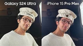 Samsung Galaxy S24 Ultra vs iPhone 15 Pro Max - CAMERA TEST!