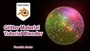 Glitter Material Tutorial Easy - Blender Eevee
