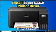 How To Download & Install Epson L3210 Printer Driver in Windows 10 PC or Laptop