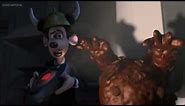 Flushed Away Roddy meets Sid