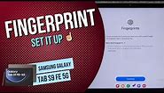 Samsung Galaxy S9 FE 5G - How to set up Fingerprint • 📱 • 👆🏼 • 🔐 • Tutorial