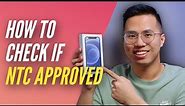 How to Check NTC Approved iPhones