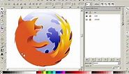 How To Redesign Logo Mozilla Firefox Using Inkscape