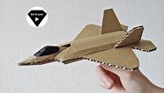 How to make a plane from a cardboard?