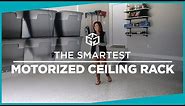 The Smartest Motorized Ceiling Rack | Garage Storage Lift By Gorgeous Garage