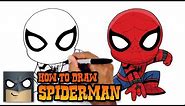 How to Draw Spiderman | Spiderman Homecoming