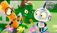 Green Thumb | Rob the Robot | Educational Videos for Kids | Robot Cartoons
