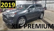 2019 Toyota Rav4 XLE Premium Package Review of Features and Test drive