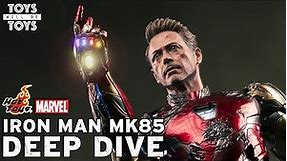 Hot Toys Iron Man MK85 Battle Damaged Avengers Endgame Figure Unboxing Deep Dive | Toys Will Be Toys