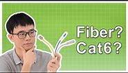 How to replace cat6 cable with Fiber Optical Cable